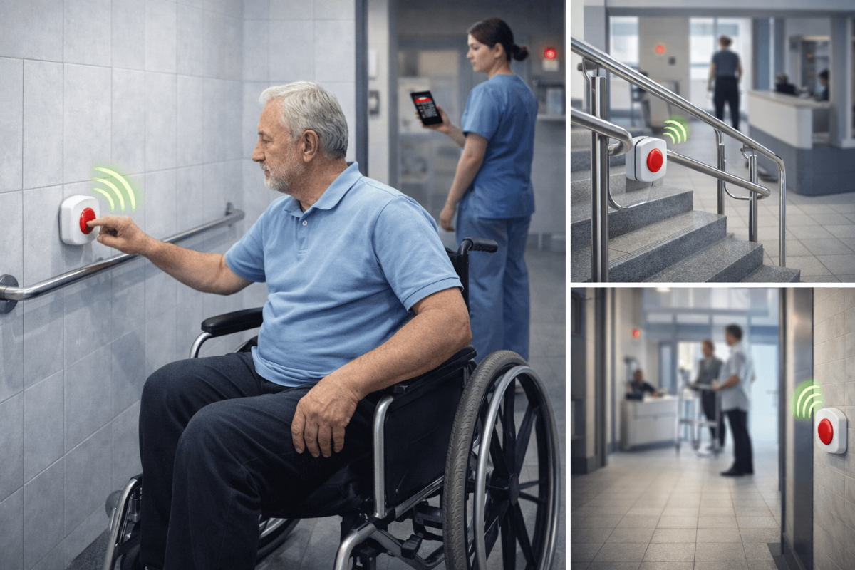 Беспроводная система вызова для инвалидов