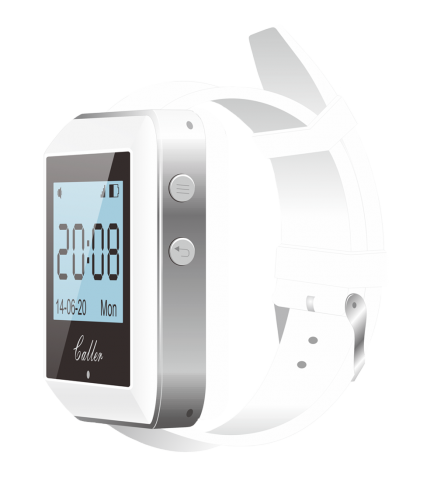 Наручный пейджер (белый) Med-41E 