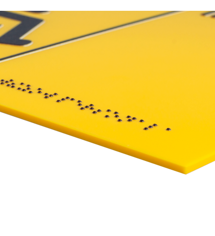 Табличка тактильная R2 "Вызов персонала" 