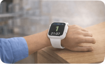 Сигнал поступает на наручный пейджер