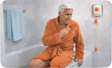 В ванной помощь может понадобиться внезапно